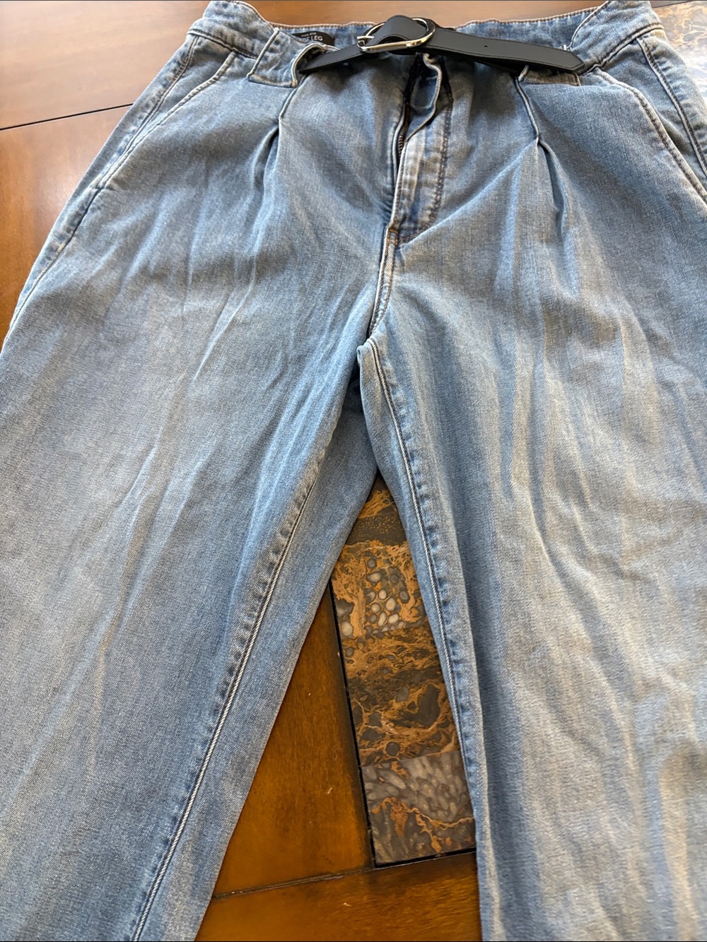 WHBM Light Blue Women's Wide Leg Jeans